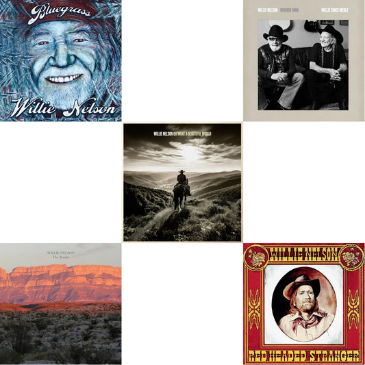 Bluegrass & Border & Oh What A Beautiful World & Workin Man: Willie Sings Merle & Red Headed Stranger