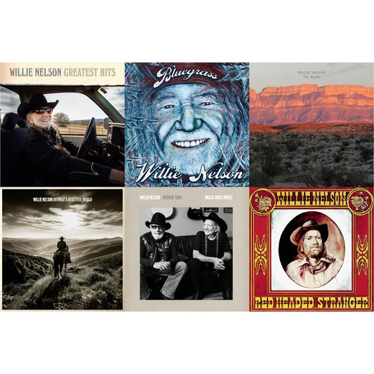 Greatest Hits & Bluegrass & Border & Oh What A Beautiful World & Workin Man: Willie Sings Merle & Red Headed Stranger