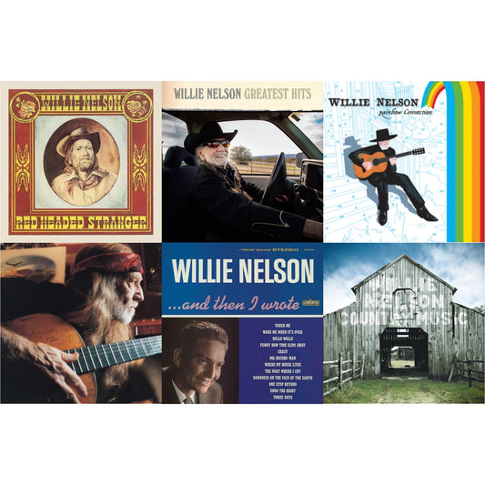 Red Headed Stranger (150G/Dl Insert) & Greatest Hits & Rainbow Connection & It Always Will Be & And Then I Wrote (Blue LP Vinyl) & Country Music (2LP)