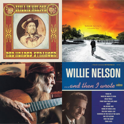 Red Headed Stranger (150G/Dl Insert) & Beautiful Time & It Always Will Be & And Then I Wrote (Blue LP Vinyl)
