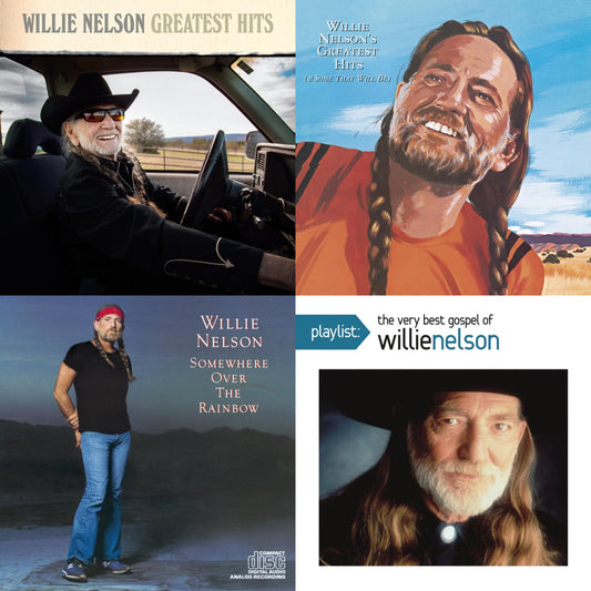 Greatest Hits & Willie Nelson�S Greatest Hits & Over The Rainbow & Playlist: Very Best Gospel Of Willie Nelson