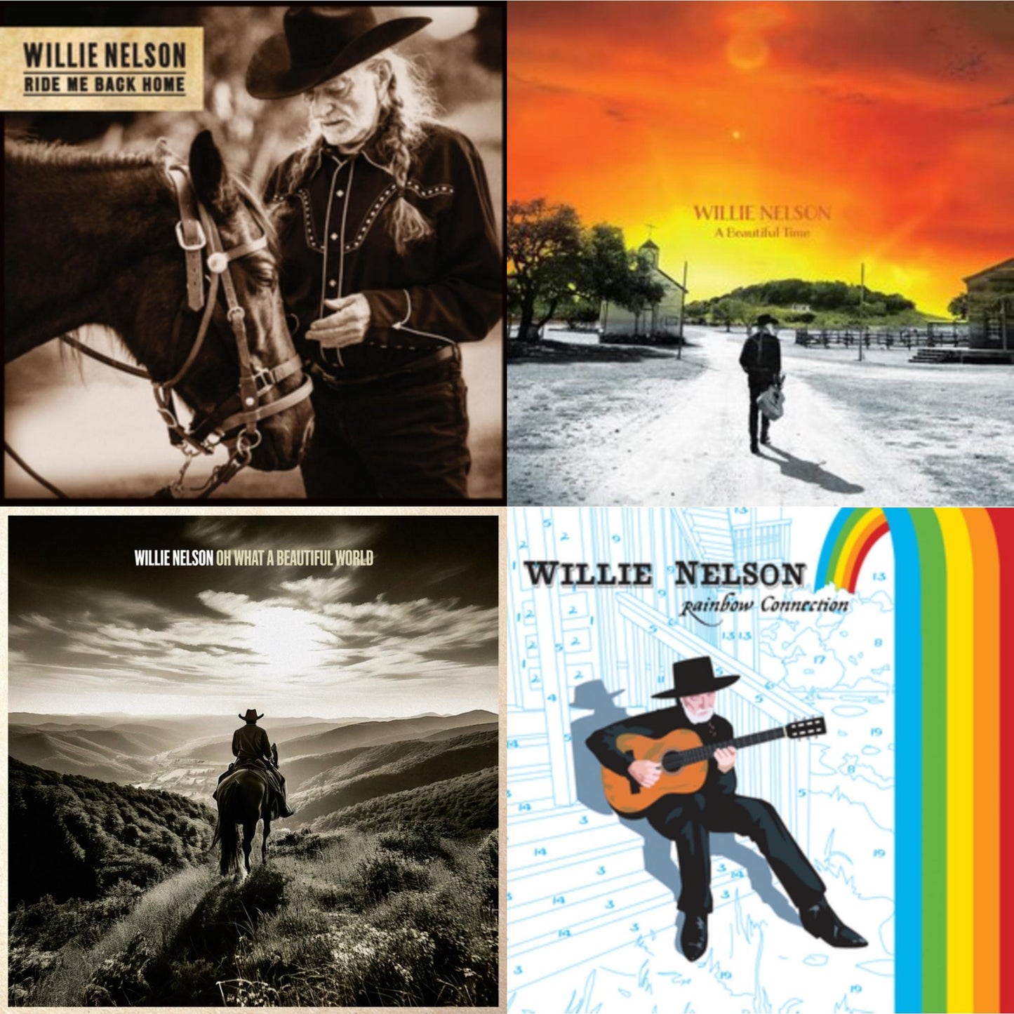Ride Me Back Home (150G) & Beautiful Time & Oh What A Beautiful World & Rainbow Connection