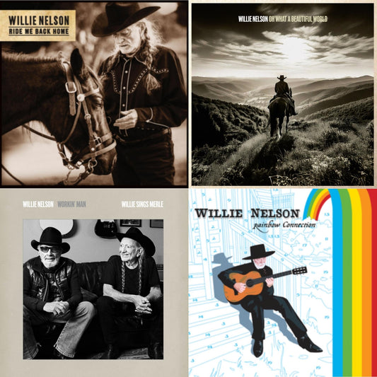 Ride Me Back Home (150G) & Oh What A Beautiful World & Workin Man: Willie Sings Merle & Rainbow Connection