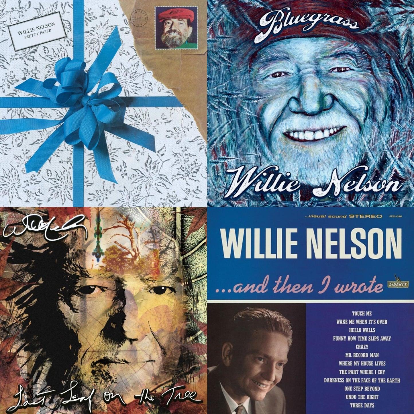 Pretty Paper & Bluegrass (Electric Blue LP Vinyl) & Last Leaf On The Tree (Amber Fossil Vinyl/2LP) & And Then I Wrote (Blue LP Vinyl)