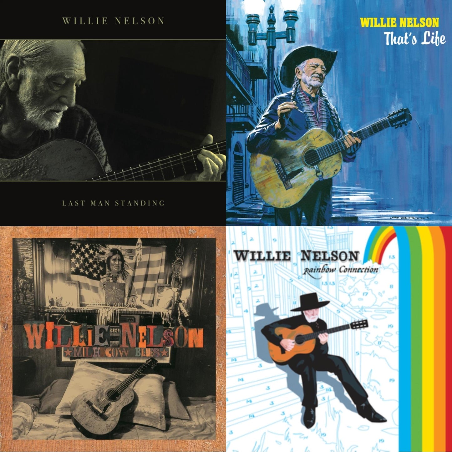 Last Man Standing (140G) & That's Life (140G) & Milk Cow Blues (2LP/180G) & Rainbow Connection