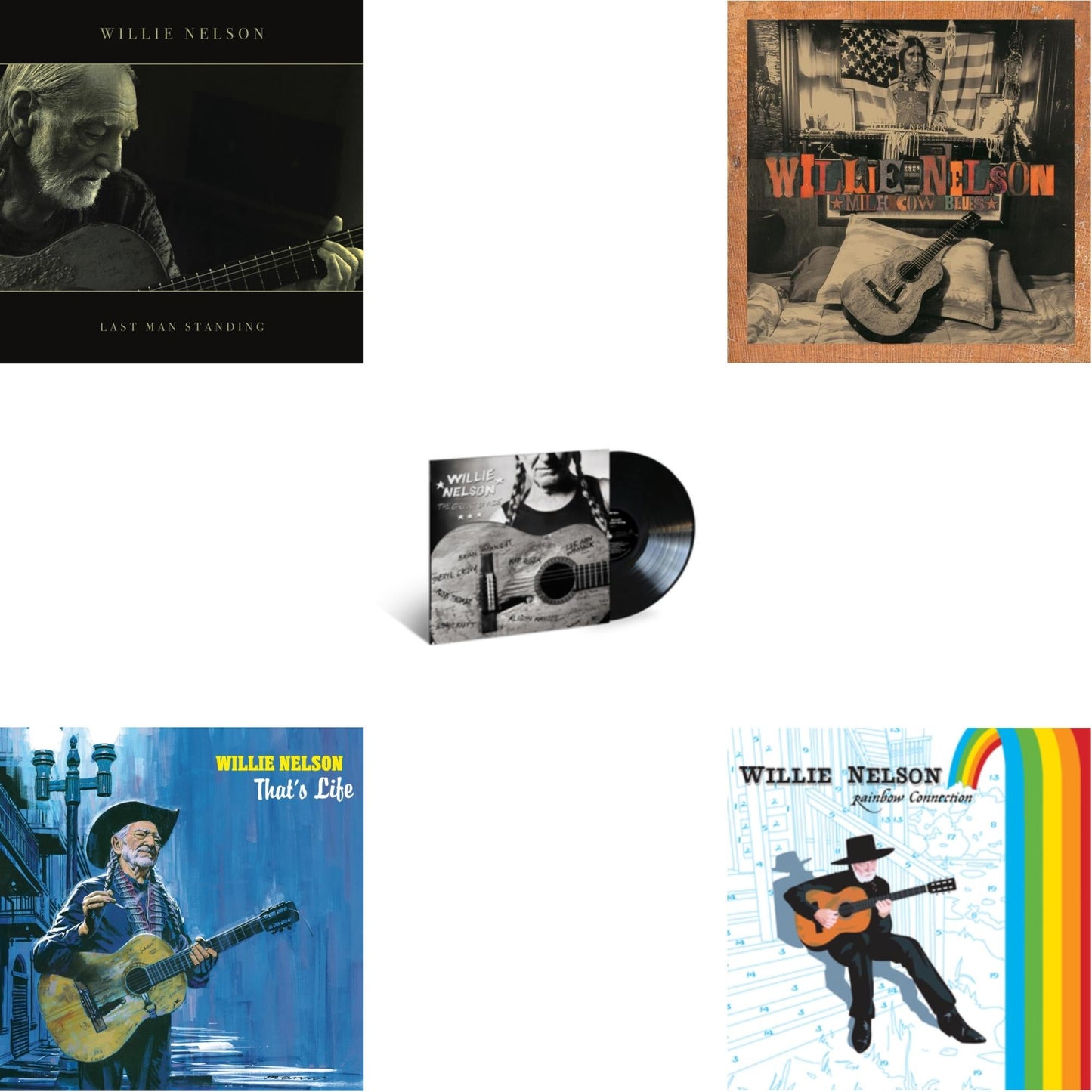 Last Man Standing (140G) & That's Life (140G) & Great Divide & Milk Cow Blues (2LP/180G) & Rainbow Connection