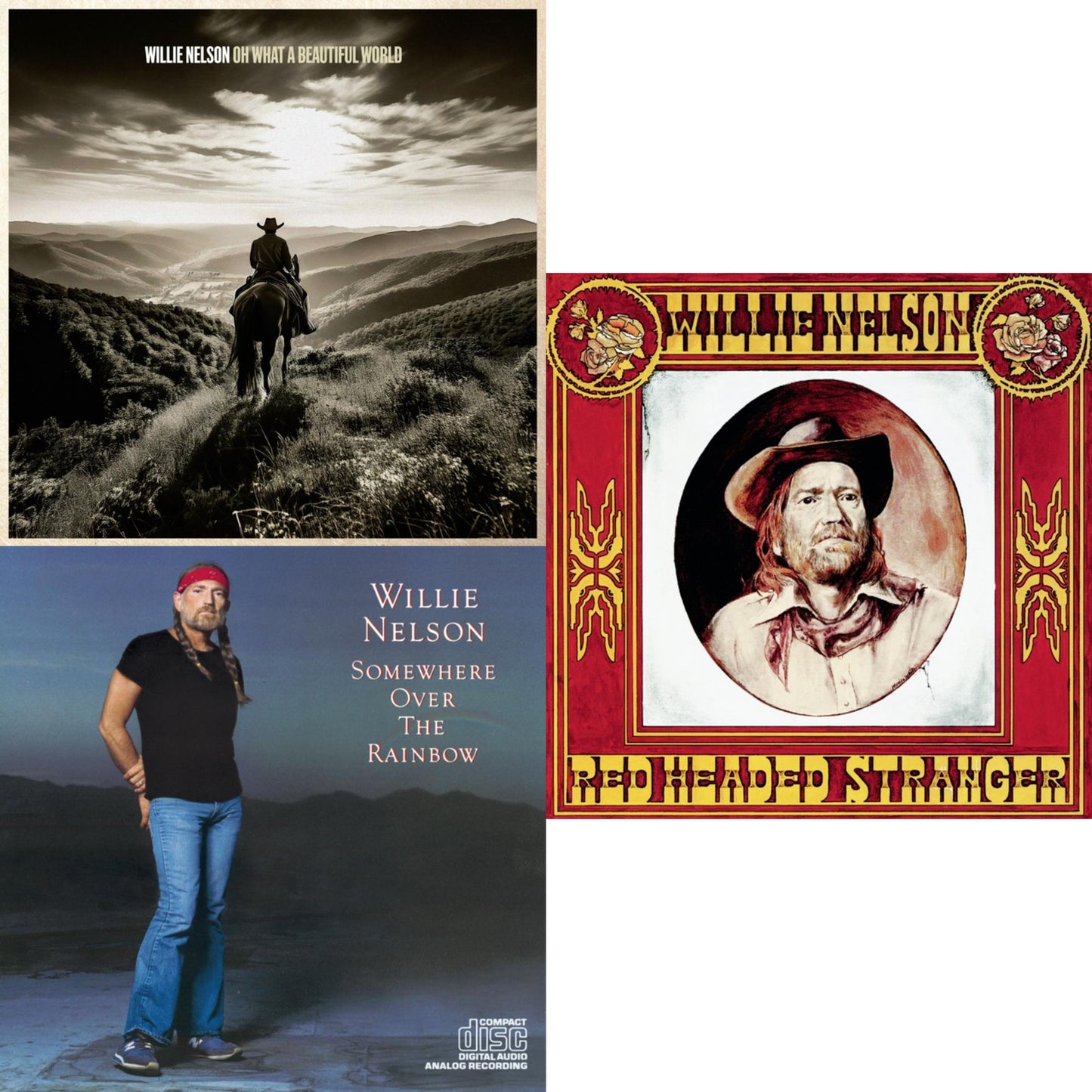 Oh What A Beautiful World & Over The Rainbow & Red Headed Stranger