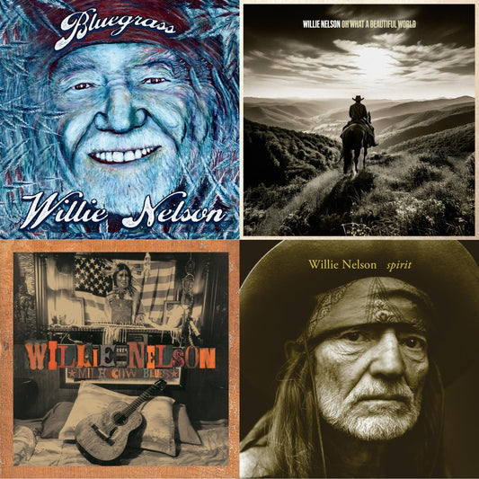 Bluegrass (Electric Blue LP Vinyl) & Oh What A Beautiful World & Milk Cow Blues (2LP/180G) & Spirit (180G)