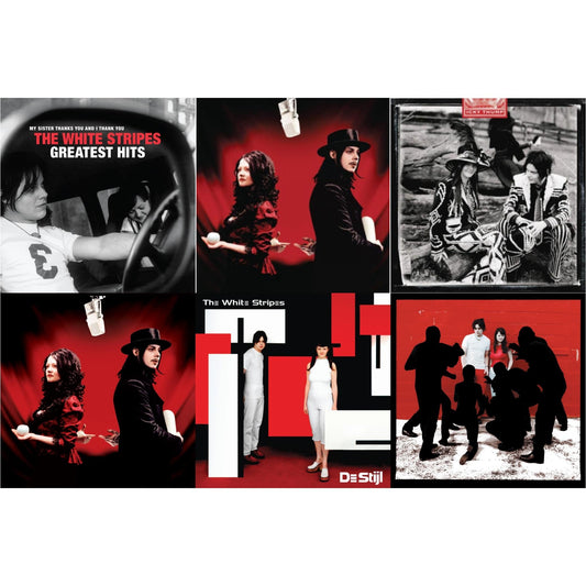 Greatest Hits (2LP/Black & Red Vinyl) & Get Behind Me Satan (2LP) & Icky Thump (2LP) & Get Behind Me Satan (2LP/20Th Anniversary/1-Red W/ Black Wisp & 2-Clear W/ Black Wisp Vinyl) & De Stijl & White Blood Cells (Reissue)