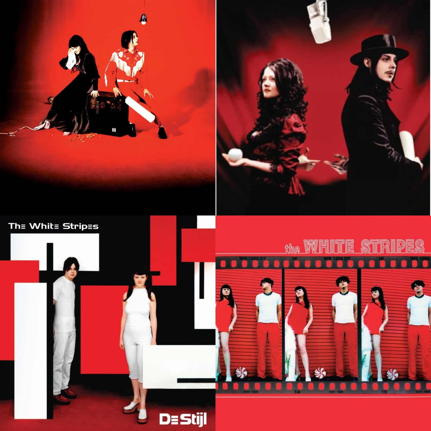 Elephant (2LP) & Get Behind Me Satan (2LP) & De Stijl & White Stripes