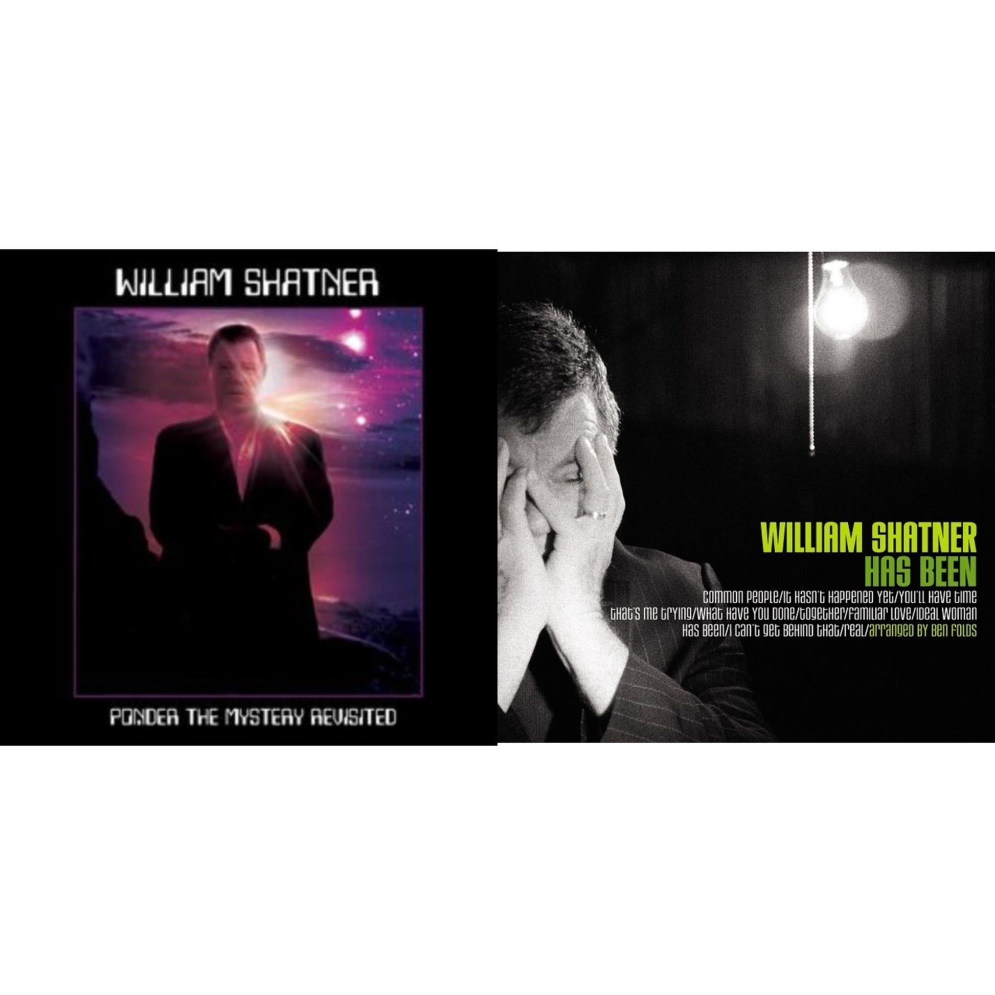 This is a 2 LP Vinyl SKU bundle.
1.This LP Vinyl is brand new.Format: LP VinylThis item's title is: Ponder The Mystery Revisited (Black/Purple/White Splatter LP Vinyl)Artist: William ShatnerLabel: CLEOPATRABarcode: 889466386916Release Date: 8/25/2023
2.This LP Vinyl is brand new.