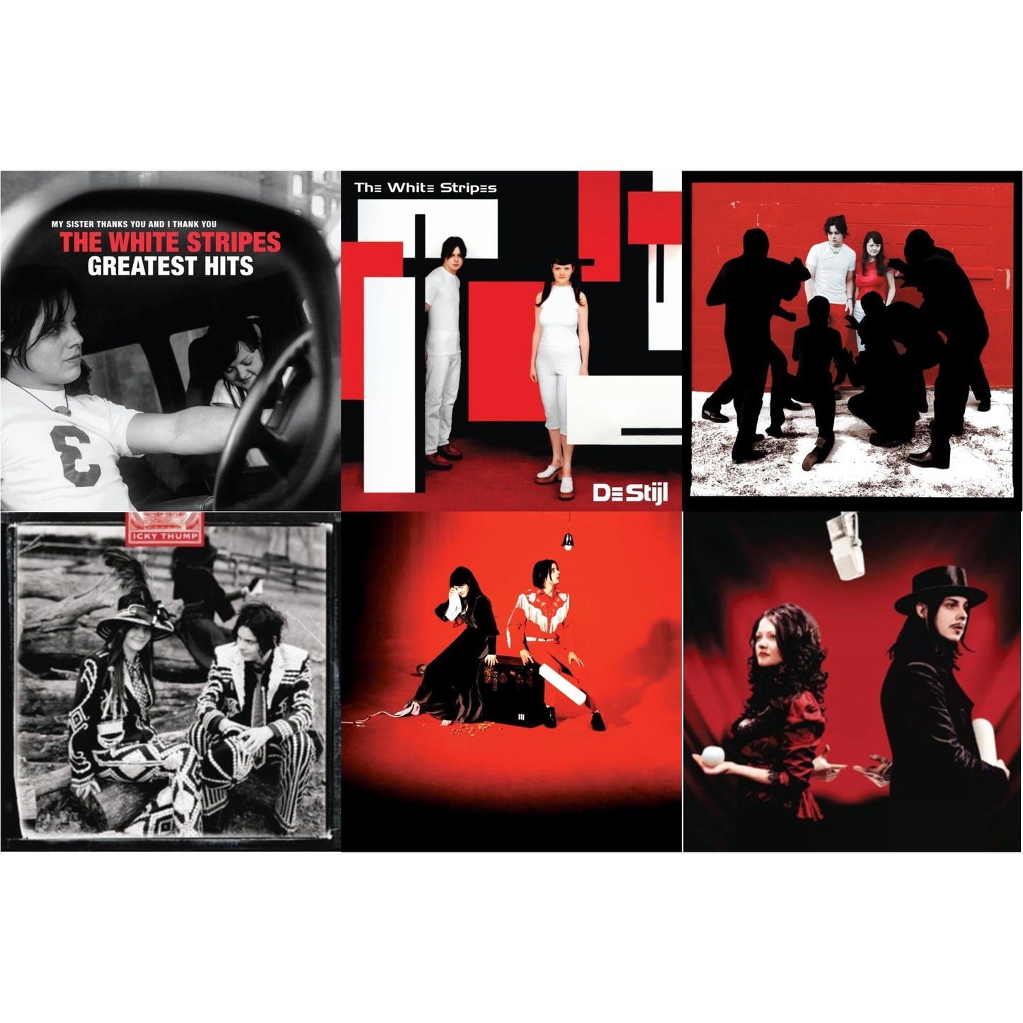 This is a 6 LP Vinyl SKU bundle.
1.This LP Vinyl is brand new.Format: LP VinylMusic Style: Blues RockThis item's title is: Elephant (2LP)Artist: White StripesLabel: LEGACY / THIRD MANBarcode: 194398424019Release Date: 3/25/2022
2.This LP Vinyl is brand new.