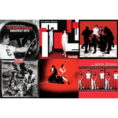 This is a 6 LP Vinyl SKU bundle.
1.This LP Vinyl is brand new.Format: LP VinylMusic Style: HouseThis item's title is: White Stripes Greatest Hits (2LP)Artist: White StripesLabel: Modular RecordingsBarcode: 813547029638Release Date: 12/4/2020
2.This LP Vinyl is brand new.