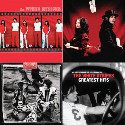 This is a 4 LP Vinyl SKU bundle.
1.This LP Vinyl is brand new.Format: LP VinylMusic Style: Alternative RockThis item's title is: Get Behind Me Satan (2LP)Artist: White StripesLabel: LEGACY / THIRD MANBarcode: 194398424217Release Date: 3/25/2022
2.This LP Vinyl is brand new.