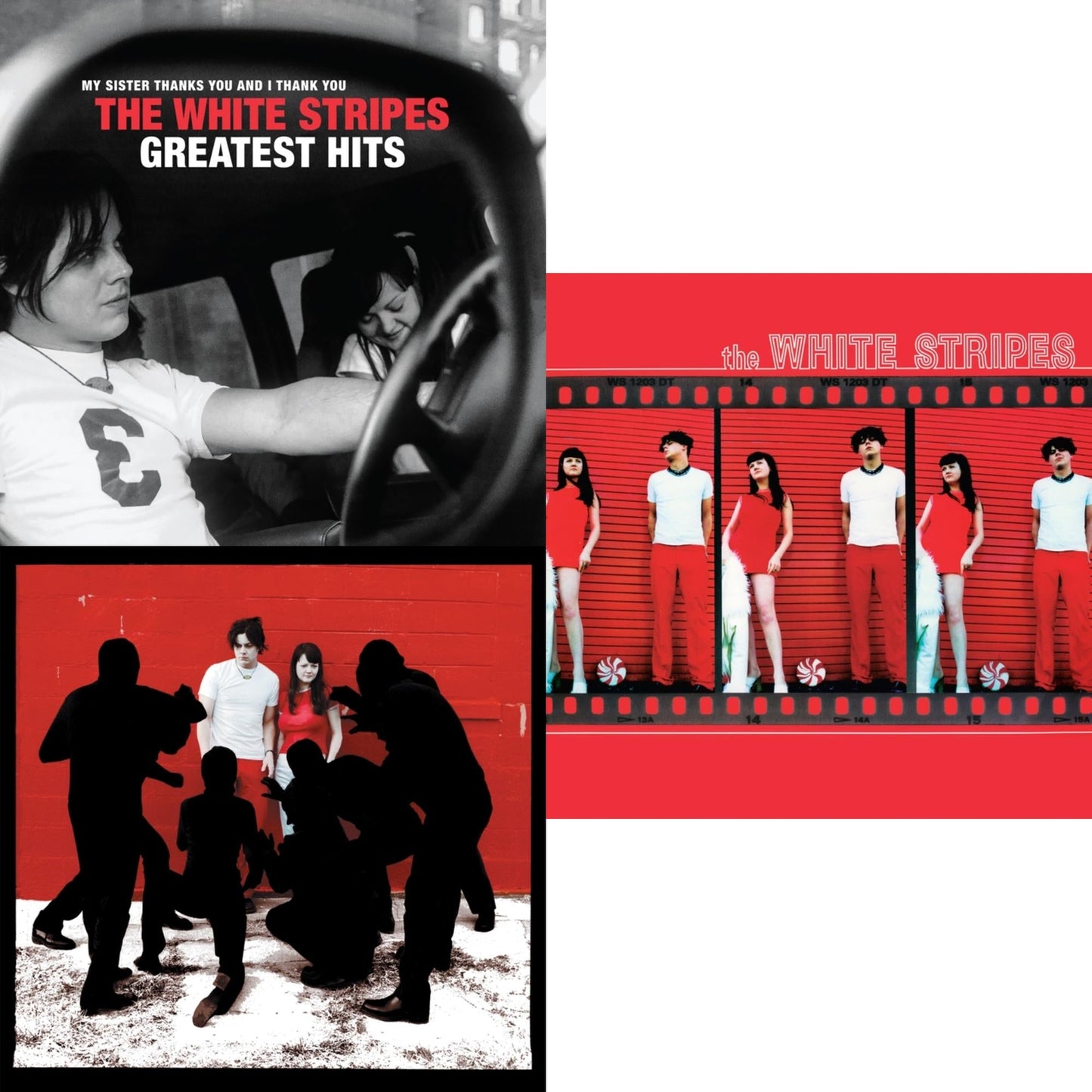 Greatest Hits (2LP/Black & Red Vinyl) & White Blood Cells (Reissue) & White Stripes