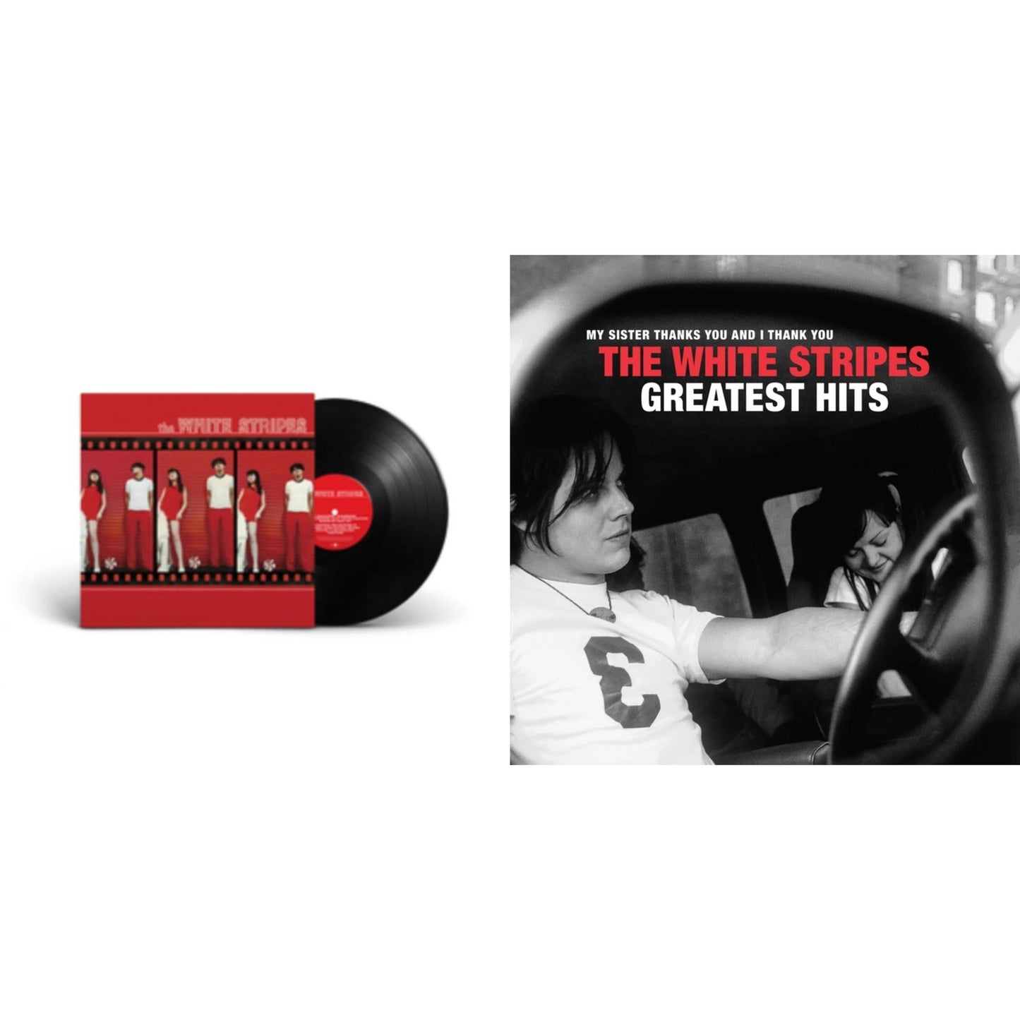 White Stripes & White Stripes Greatest Hits (2LP)