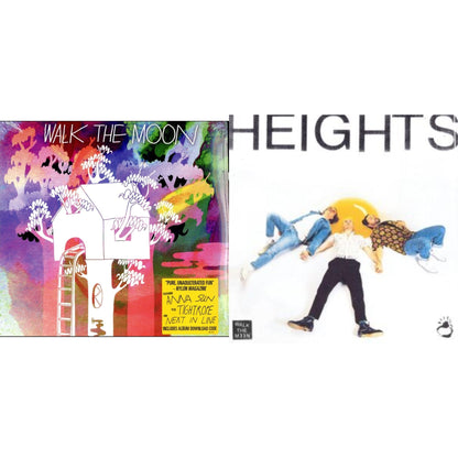 This is a 2 LP Vinyl SKU bundle.
1.This LP Vinyl is brand new.Format: LP VinylMusic Style: Pop RockThis item's title is: Heights (180G)Artist: Walk The MoonLabel: RCABarcode: 194399127711Release Date: 12/10/2021
2.This LP Vinyl is brand new.