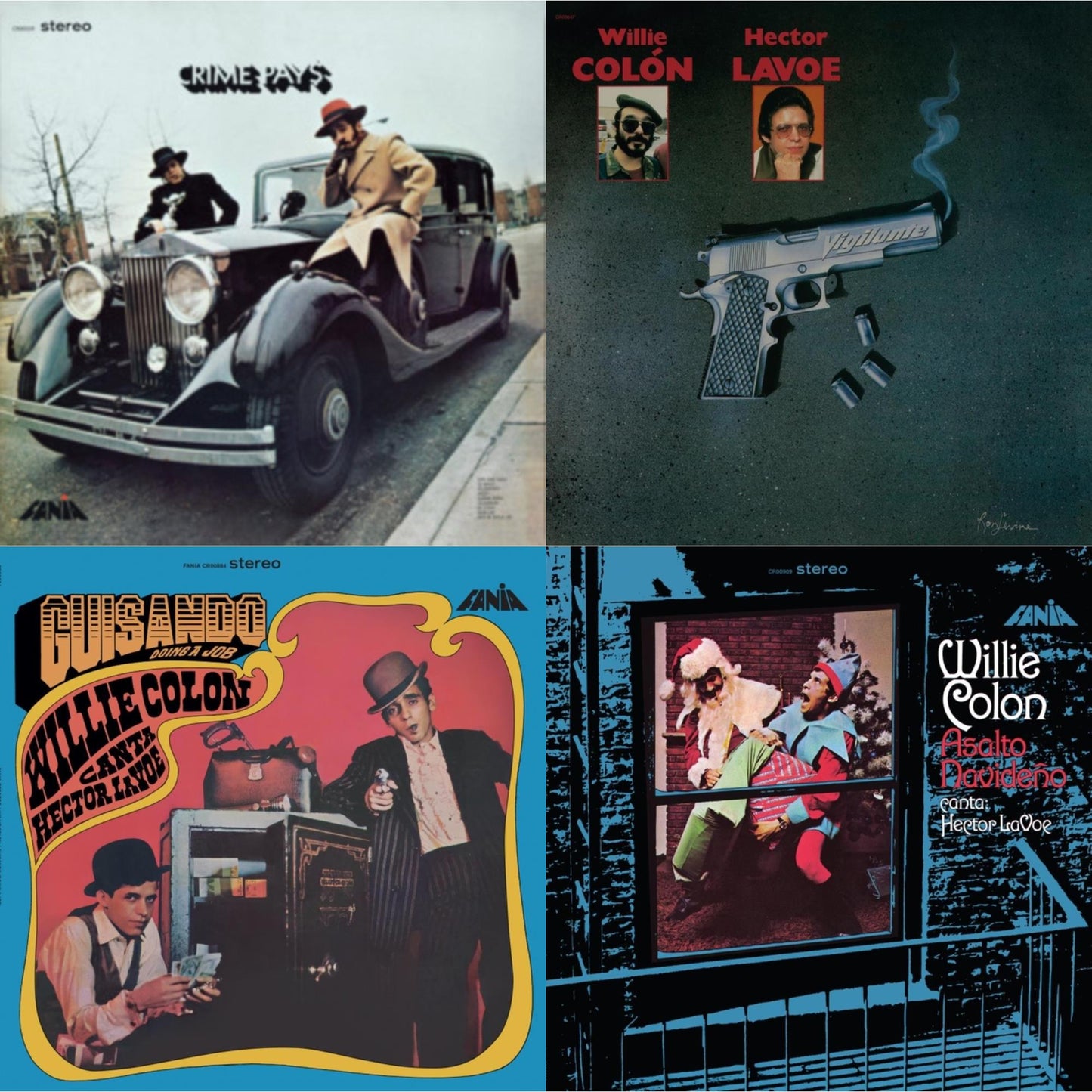 Crime Pays & Vigilante & Guisando: Doing A Job (180G) & Asalto Navideno (180G)