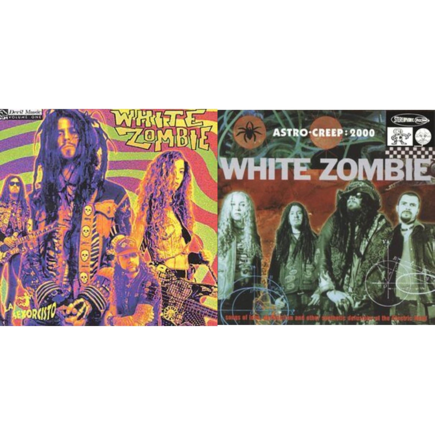 This is a 2 CD SKU bundle.
1.This CD is brand new.Format: CDMusic Style: Heavy MetalThis item's title is: La Sexorcisto: Devil Music Vol.1Artist: White ZombieLabel: Geffen RecordsBarcode: 720642446027Release Date: 3/31/1992
2.This CD is brand new.