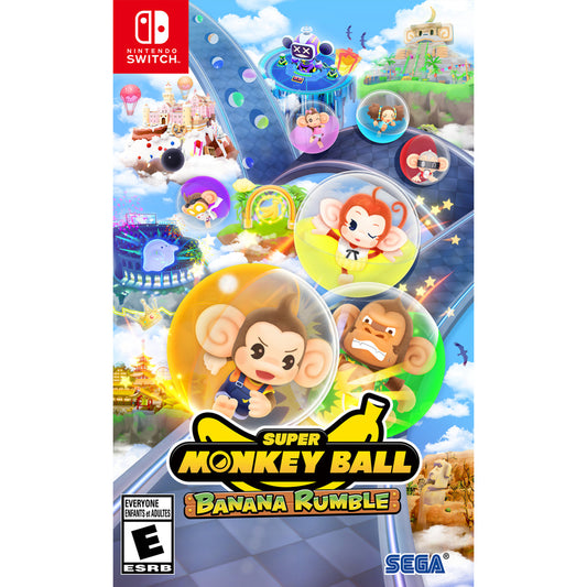 This is brand new.AiAi and the gang are back in the first all-new Super Monkey Ball game in over 10 years! For the first time in series history, up to 16 players can now battle it out online across multiple game modes.