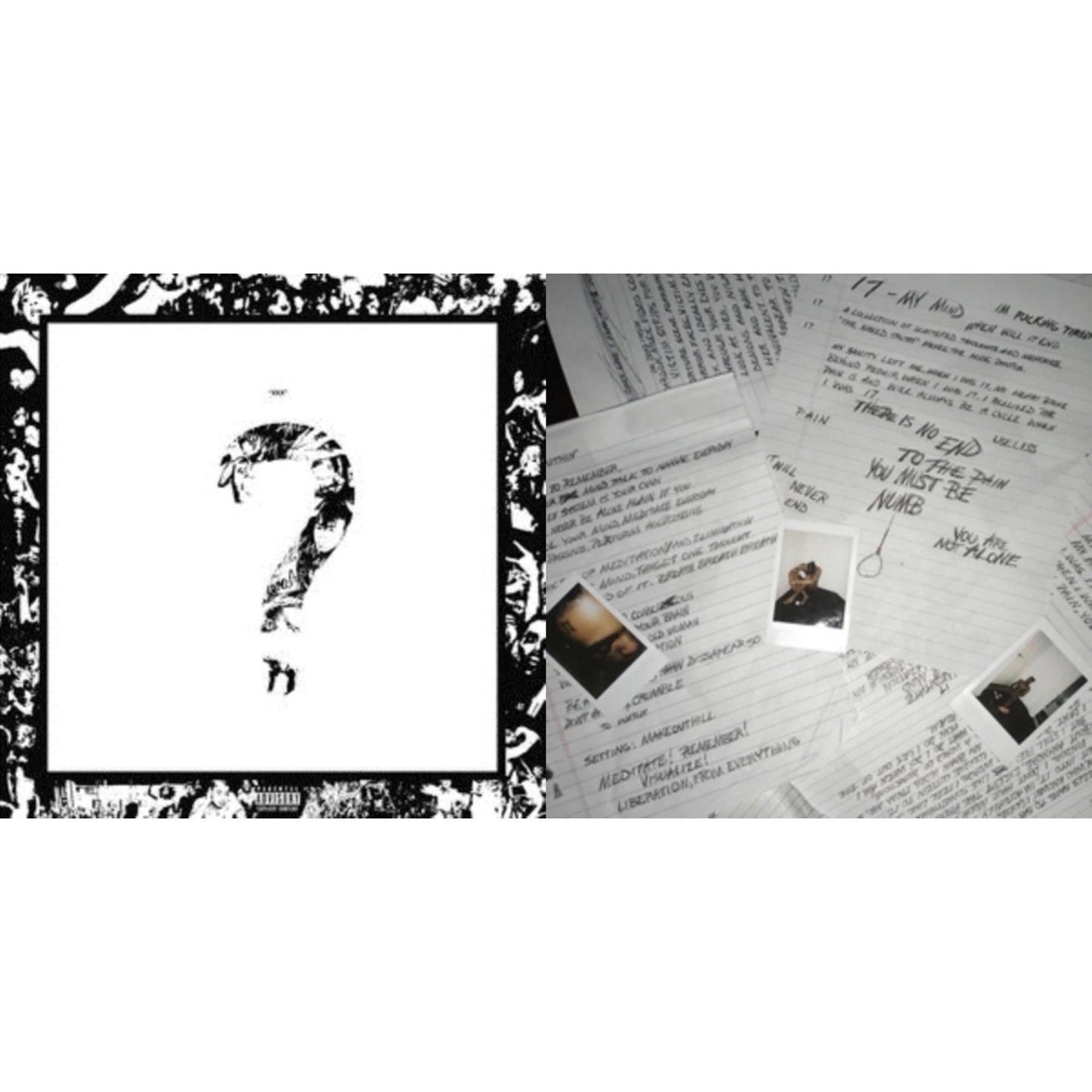 This is a 2 LP Vinyl SKU bundle.
1.This LP Vinyl is brand new.Format: LP VinylMusic Style: TrapThis item's title is: ?Artist: XxxtentacionLabel:  LLC BAD VIBES FOREVERBarcode: 842812106729Release Date: 7/13/2018
2.This LP Vinyl is brand new.