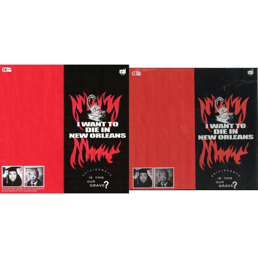 This is a 2 LP Vinyl SKU bundle.
1.This LP Vinyl is brand new.Format: LP VinylMusic Style: TrapThis item's title is: I Want To Die In New Orleans (Silver LP Vinyl)Artist: $Uicideboy$Label: G*59 RecordsBarcode: 842812109140Release Date: 1/3/2022
2.This LP Vinyl is brand new.