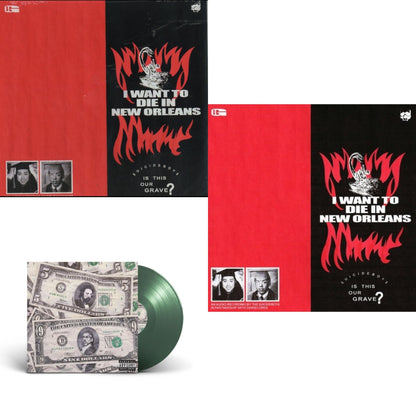 New World Depression (Coke Bottle LP Vinyl) & I Want To Die In New Orleans (Red/Black LP Vinyl) & I Want To Die In New Orleans (Silver LP Vinyl)