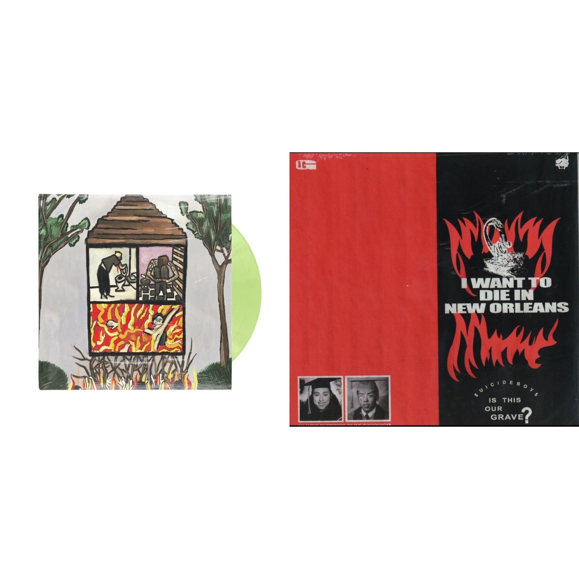 This is a 2 LP Vinyl SKU bundle.
1.This LP Vinyl is brand new.Format: LP VinylMusic Style: Cloud RapThis item's title is: Long Term Effects Of Suffering (Glow Green LP Vinyl)Artist: $Uicideboy$Label: G*59 RecordsBarcode: 196292283754Release Date: 5/13/2022
2.