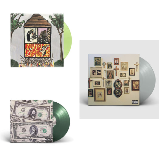 Long Term Effects Of Suffering (Glow Green LP Vinyl) & New World Depression (Coke Bottle LP Vinyl) & Thy Kingdom Come (Translucent Natural LP Vinyl)