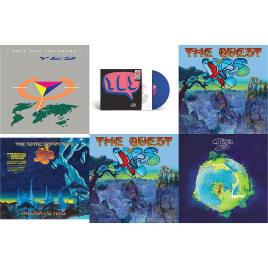 This is a 6 LP Vinyl SKU bundle.
1.This LP Vinyl is brand new.Format: LP VinylThis item's title is: 9012Live - The Solos (180G/Limited Edition)Artist: YesLabel: FRIDAY MUSIC TWOBarcode: 829421990123Release Date: 1/28/2022
2.This LP Vinyl is brand new.