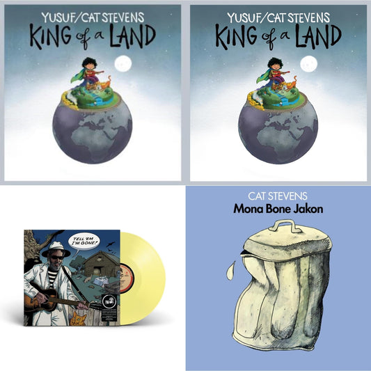 King Of A Land & King Of A Land (Green LP Vinyl) & Tell Em I'm Gone! (Yellow LP Vinyl) & Mona Bone Jakon
