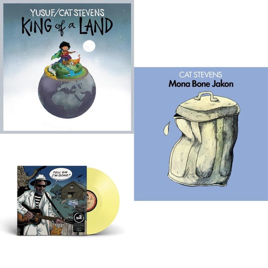 King Of A Land (Green LP Vinyl) & Tell Em I'm Gone! (Yellow LP Vinyl) & Mona Bone Jakon