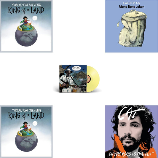 King Of A Land & King Of A Land (Green LP Vinyl) & Tell Em I'm Gone! (Yellow LP Vinyl) & Mona Bone Jakon & On The Road To Findout: Greatest Hits (2LP)