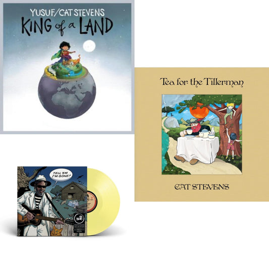 King Of A Land & Tell Em I'm Gone! (Yellow LP Vinyl) & Tea For The Tillerman