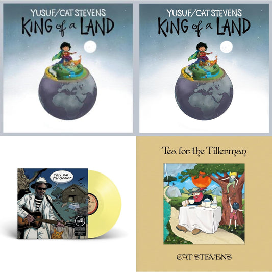 King Of A Land & King Of A Land (Green LP Vinyl) & Tell Em I'm Gone! (Yellow LP Vinyl) & Tea For The Tillerman