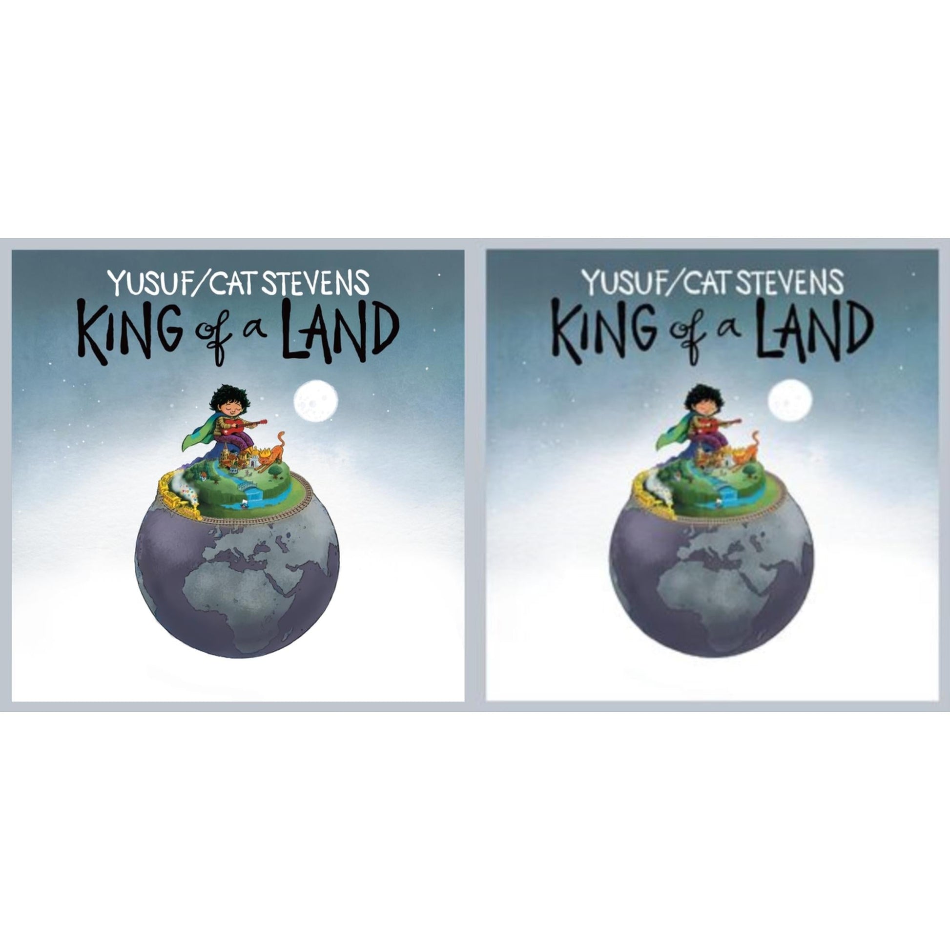 This is a 2 LP Vinyl SKU bundle.
1.This LP Vinyl is brand new.Format: LP VinylMusic Style: Folk RockThis item's title is: King Of A Land (Green LP Vinyl)Artist: Yusuf; Cat StevensLabel: BMGBarcode: 4050538868876Release Date: 6/16/2023
2.This LP Vinyl is brand new.