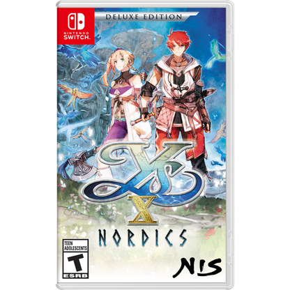 This is brand new.A milestone entry in the legendary Ys series, Ys X: Nordics offers exhilarating, fast-paced combat, a moving story of unlikely allies, and naval exploration across the vibrant Obelia Gulf.