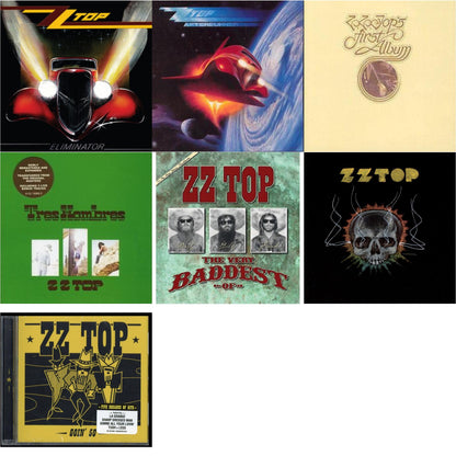 Eliminator & Afterburner & Zz Top's First Album & Tres Hombres & Baddest Of & Deguello & Goin' 50