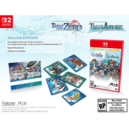 Legend of Heroes: Trails from Zero / The Legend of Heroes: Trails to Azure - Deluxe Edition - Switch 2 (Game-Key Card)