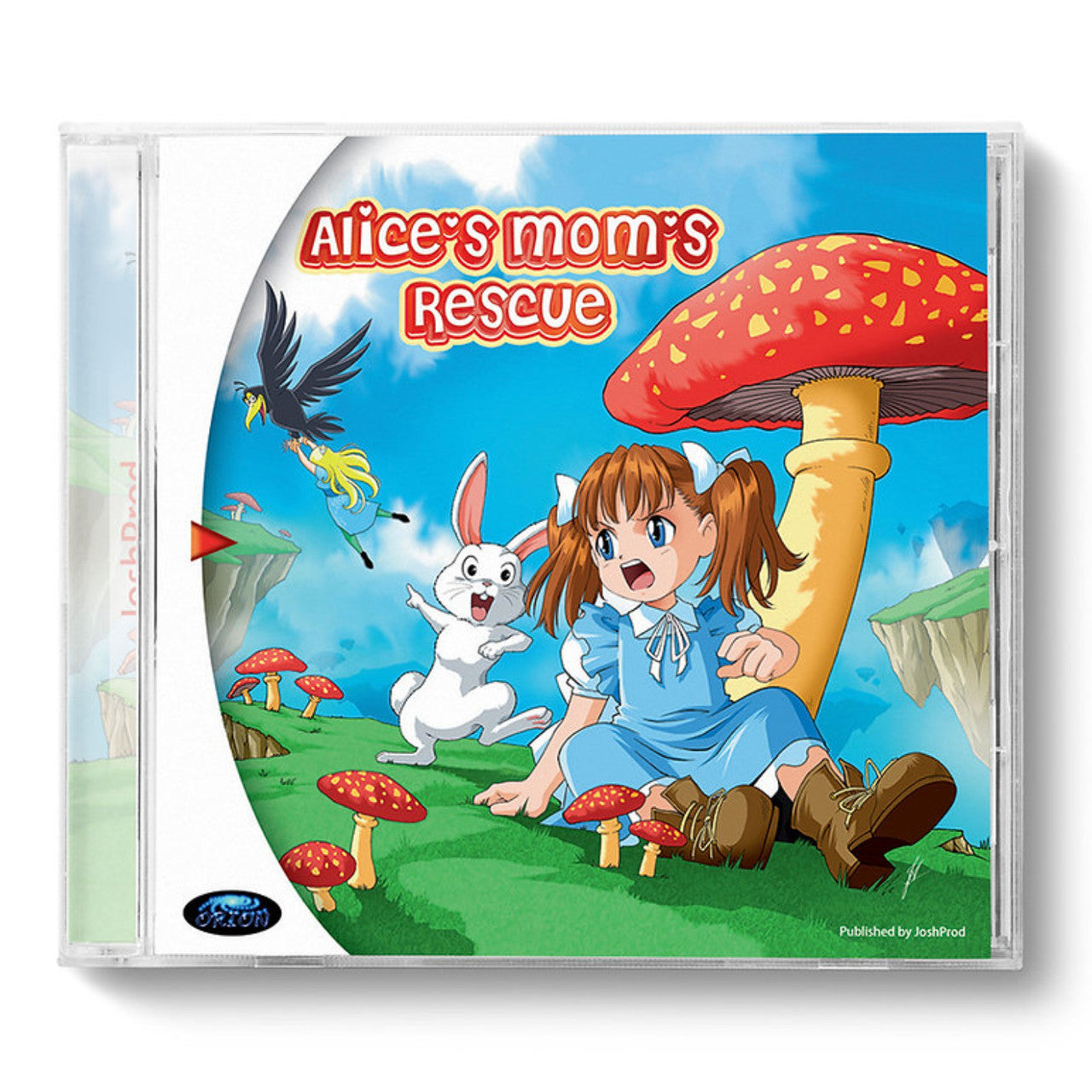 This is brand new.Help intrepid Alice rescue her mother! A giant crow took Alice’s mother! Go to rescue her as quickly as possible in a wonderful world full of deadly dangers. Overcome all 25 levels of the game by avoiding hostile traps and animals.