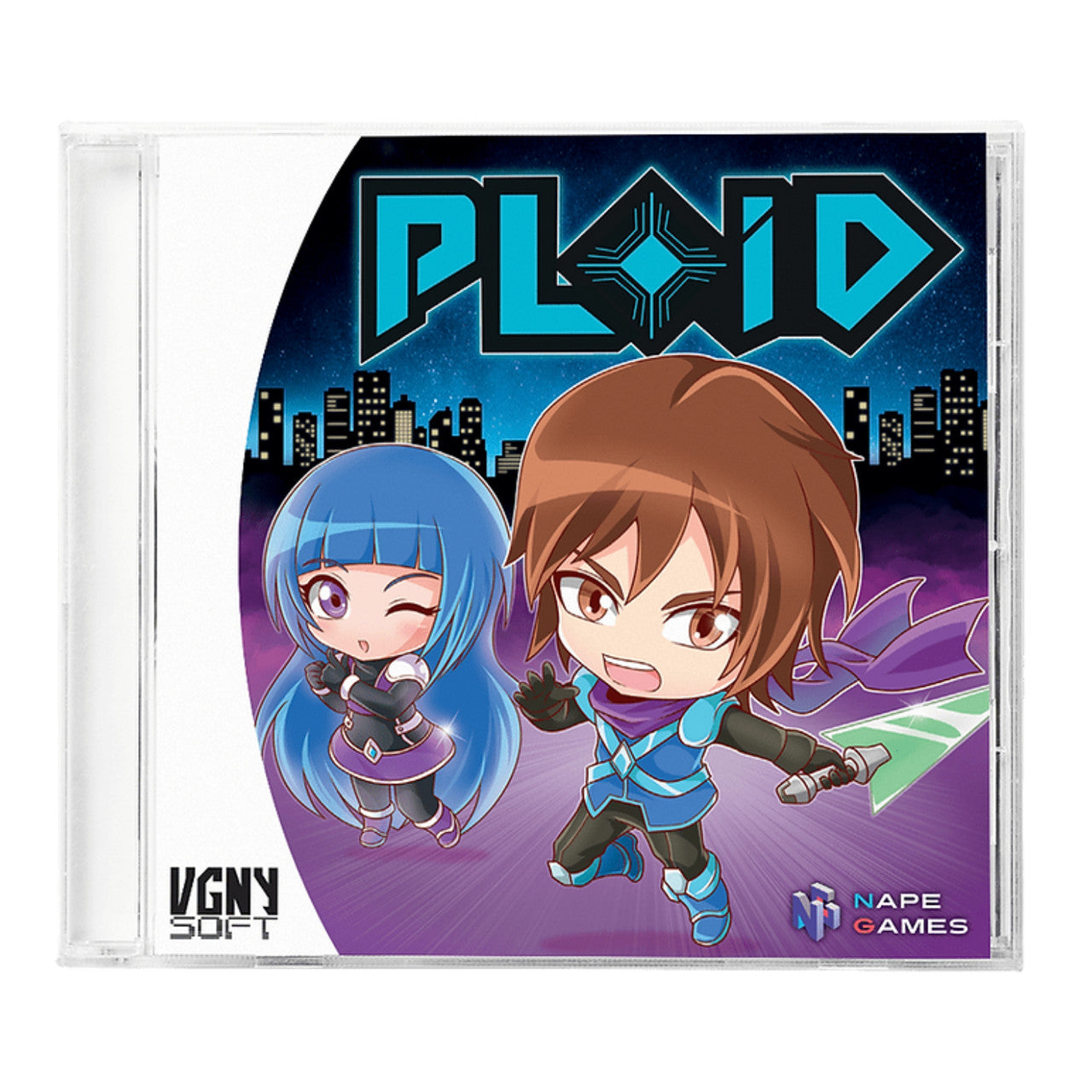 This is brand new.Ploid is a classic retro adventure game ported to the Dreamcast. Play and explore the lost temples in order to gain the sacred disc files and become the ultimate Ploid X of the galaxy!
The Ploids have formed the patrol that protects time and space to avoid repeating the story with Dr. Elo.