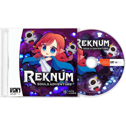 This is brand new.Reknum Souls Adventure is an action, exploration and 2D platformer videogame ported to the Dreamcast, it is the latest installment in the REKNUM saga but one of the first in the REKNUM Timeline.