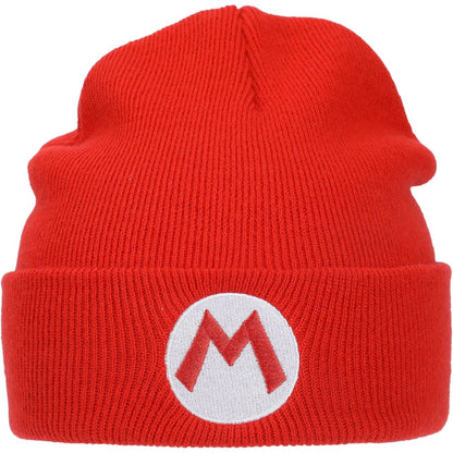 Beanie: Super Mario Bros - Mario Logo