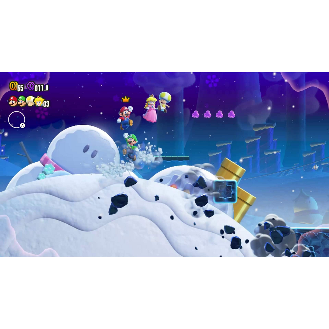 This is brand new.This bundle has everything you need to start playing right away, including a Nintendo Switch – OLED Model system and a 3-month Nintendo Switch Online Individual Membership. Plus, enjoy an added value of $67.98 with a full download of the Super Mario Bros. Wonder game.