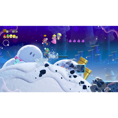 This is brand new.This bundle has everything you need to start playing right away, including a Nintendo Switch – OLED Model system and a 3-month Nintendo Switch Online Individual Membership. Plus, enjoy an added value of $67.98 with a full download of the Super Mario Bros. Wonder game.