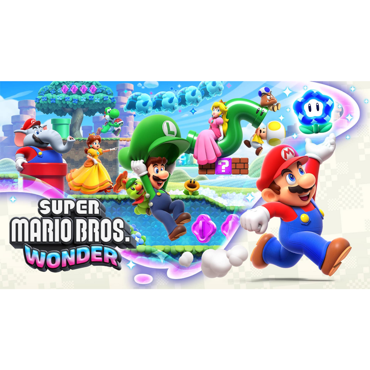 This is brand new.This bundle has everything you need to start playing right away, including a Nintendo Switch – OLED Model system and a 3-month Nintendo Switch Online Individual Membership. Plus, enjoy an added value of $67.98 with a full download of the Super Mario Bros. Wonder game.