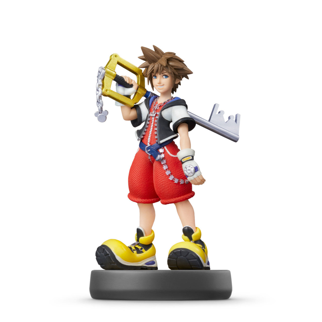 This is brand new.Sora made his debut in the KINGDOM HEARTS series. An energetic boy from Destiny Islands, he was chosen by the Keyblade, and travels through many worlds, going on adventures related to the heart.