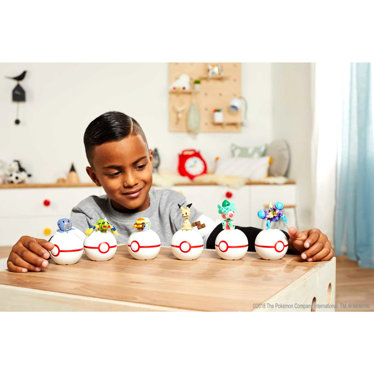 This is brand new.Build the power that's inside with Mudkip, Torchic, Treecko, Alolan Meowth, Alolan Vulpix, and Alolan Ratata. Each building set comes with 1 buildable and poseable figure and its own Poké Ball with prongs for figure display. Choose your favorite or build every character in the series.