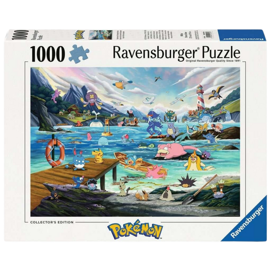Puzzle: Pokémon Breakout #3: Vaporeon, Marine (1,000 Pieces) - Ravensburger