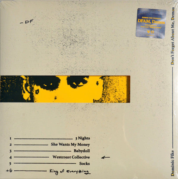 This LP Vinyl is brand new.Format: LP VinylMusic Style: Alternative RockThis item's title is: Don't Forget About Me, Demos (150G)Artist: Dominic FikeLabel: COLUMBIABarcode: 190759268018Release Date: 3/29/2019